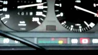 BMW M3 E30 top speed test [upl. by Aerdnaid]