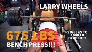 675LBS307KG BENCH PRESS PR [upl. by Garcon]