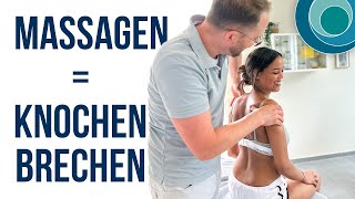 Chiropraktik  Massagen sind wie Knochen brechen  mit Astrid  deutsch  160 [upl. by Attenna]