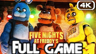 FIVE NIGHTS AT FREDDYS Gameplay Walkthrough FULL GAME 4K 60FPS No Commentary [upl. by Hillery980]