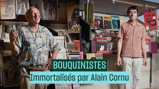 Alain Cornu immortalise les bouquinistes de Paris [upl. by Aldos]