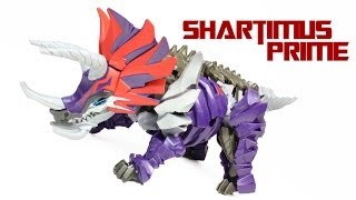 Transformers 4 Age of Extinction Slug Dinobot Deluxe Class Movie Action Figure Review [upl. by Llorre610]