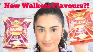 BBQ Pulled Pork amp Spicy Sriracha Review  Walkers Trending Tastes Crisps [upl. by Einafit]