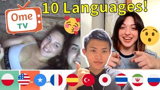 Polyglot SHOCKS Strangers by Speaking Their Native Languages on Omegle [upl. by Youngran442]