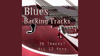 A  Shuffle Blues Backing Track  100 BPM [upl. by Lennox837]