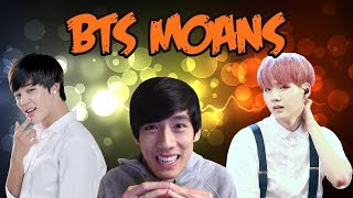 BTS MOANSGEMIDOS REACTION JUNGKOOK V JIMIN JHOPE SUGA JIN RAP MONSTER [upl. by Innavoeg]