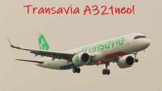 Transavias BRAND NEW Airbus A321neos in ACTION [upl. by Kimberlee]