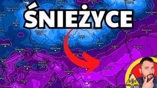 Śnieżyce na południowym wschodzie Polski Spadnie do 40 cm śniegu Niż genueński dociera do Polski [upl. by Adnirod]