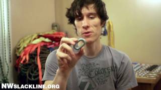 HOWTO use a line locker on a slackline [upl. by Gemmell]