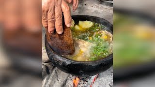 Caldo de gallina criolla Nievita Zambrano [upl. by Osyth]