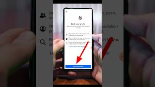 Facebook Profile Lock Kaise Kare  How To Lock Facebook Profile  Facebook Lock shorts [upl. by Ydac]