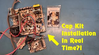 19quot Kortek KTN2001 Arcade Monitor Repair  Cap Kit Installation  My Method Plus Other Specifics [upl. by Cheung603]