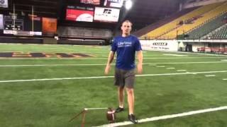 Lifetime Kicking Instructional Video kicking a field goal 101 [upl. by Dodi]