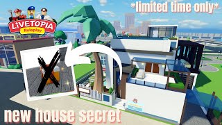 LIVETOPIA NEW SUMMER HOUSE SECRET LIMITED TIME ONLY  UPDATE 148  Livetopia Roleplay Roblox [upl. by Micky]