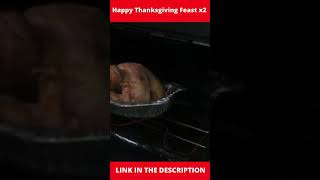 Ninja Chefs Best Way To Bake A Thanksgiving Turkey Fast 🦃 shorts viral thanksgiving turkey [upl. by Allebasi193]