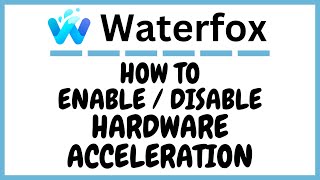 How To Disable Hardware Acceleration In The Tor Web Browser  PC  2024 [upl. by Fechter]