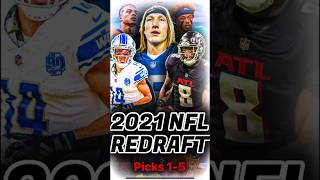 Let’s redraft the first round of the 2021 NFL Draft Picks 15 nfl football nfldraft [upl. by Nnanaej]