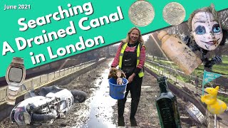 Searching a Drained Canal in London  Strange Objects Revealed June 2021 [upl. by Calesta]