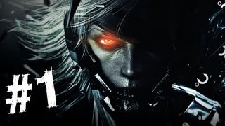 Metal Gear Rising Revengeance Gameplay Walkthrough Part 1  Guard Duty  Mission 1 [upl. by Ruiz698]