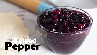 Easy Homemade Blueberry Pie Filling [upl. by Kippar]