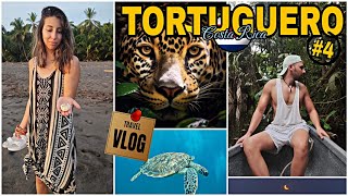 Tortuguero 4K  El pueblo que convive con Tortugas y Jaguares  Guía 3 días Costa Rica VLOG de viaje [upl. by Eelyr]