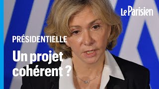 Présidentielle  quand Valérie Pécresse s’emmêle sur les hausses de salaire [upl. by Ronyar603]