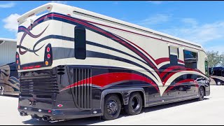 The Nicest Motorhome Under 500k on the Market September 2023  Custom Newell Coach 1292 [upl. by Canale]