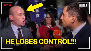 MAGA Extremist YELLS AT REPORTER Reporter SHUTS HIM DOWN [upl. by Giverin]