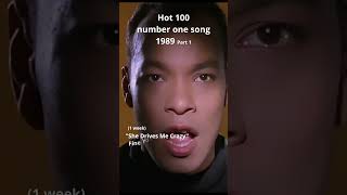 ⚡1989년 1추억의 1위 곡  Billboard 80smusic musicchart billboardhot100 classic 7080 pop [upl. by O'Donovan]