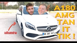 ARABADAKİ MÜLTECİ  MERCEDES A180 AMG TANITIMI [upl. by Ena]