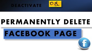 How To Delete A Facebook Page [upl. by Ahsaya]