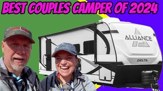 The best couples camper at the 2024 Florida RV super show  2024 Alliance Delta 262RB Walkthrough [upl. by Rodie]