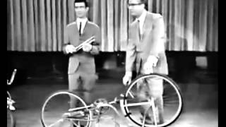 Frank Zappa teaches Steve Allen to play The Bicycle 1963 [upl. by Engleman]