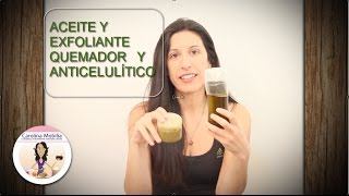 Aceite quemador reductor y anticelulítico  prepara en pocos minutos [upl. by Yasmin180]