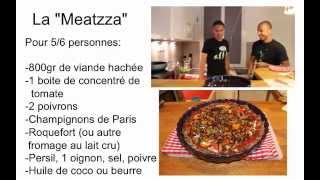 Recette Paléo  La MEATZZA [upl. by Wawro974]