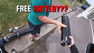 WE GOT A FREE BATTERY  NEW SCOOTER  WHEELIES  Illawarra Hoons [upl. by Starinsky16]