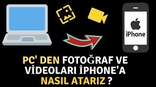 Bilgisayardan İphonea Foto  Video Atma Silme  itunes iphone kullanımı  2019 [upl. by Idihsar]