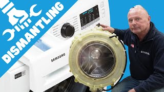 🔧 Samsung EcoBubble Washing Machine Repair Guide 🔧 Dismantling To Take Apart [upl. by Caines935]