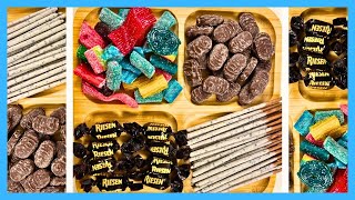 Filling Platter with Sweets ASMR  Most Satisfying Compilations [upl. by Acina]