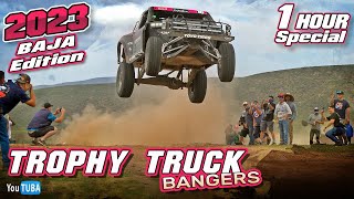 Trophy Truck BANGERS 2023  Baja Edition  1 Hour Special [upl. by Garth882]