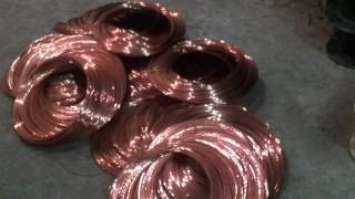 Copper Wire Annealing Process [upl. by Anaitat]