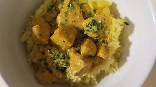 POULET AU CURRY  LAIT DE COCOPERSIL [upl. by Myra]