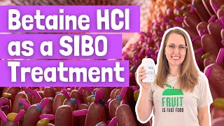 Betaine HCl as a SIBO Treatment [upl. by Pillihp]