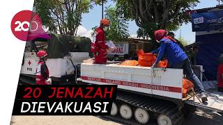 Amfibi Hagglund PMI Turut Evakuasi Jenazah di Palu [upl. by Primrose]