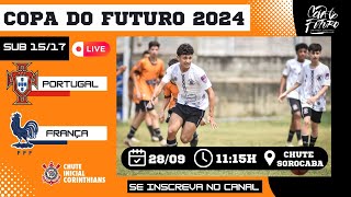 COPA DO FUTURO  SUB 1517  PORTUGAL X FRANÇA [upl. by Notlem]