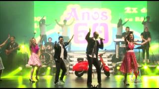 MEGA Banda Show  Anos 60 e 70  GreaseEra um garotoTwist ShoutSatisfactionI Will Survive [upl. by Loeb237]