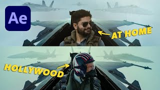 How I Became MAIN Character In TOP GUN Maverick Using VFX [upl. by Minne302]