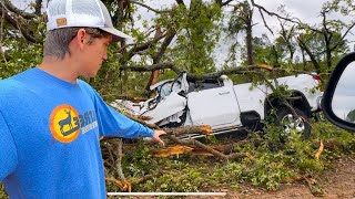 Tornado destruction hit too close to home [upl. by Eicarg]