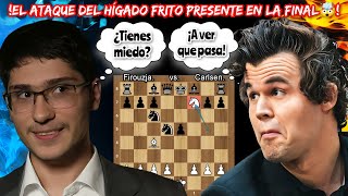 EL ATAQUE DEL HIGADO FRITO PRESENTE EN LA FINAL🤯💥  Firouzja vs Carlsen  SCC Gran Final [upl. by Alet444]