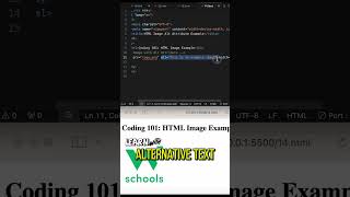 HTML Coding 101 Which HTML attribute specifies an alternate text for an image [upl. by Trip]